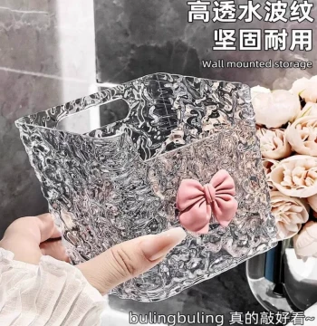 Wall-Mounted Towel Storage Box for Reusable Cotton Wipes