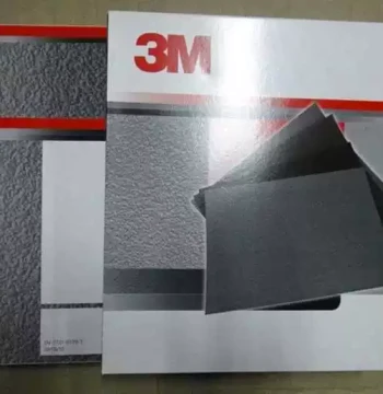 3M Sandpaper 734 Wet/Dry - Water Sandpaper in Grits 320, 400, 600, 800, 1000, and 1200