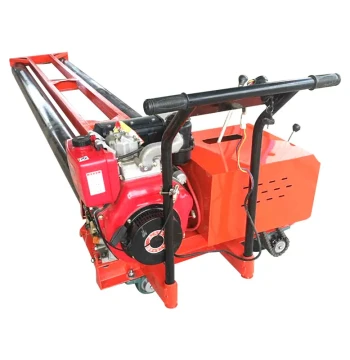 Custom Three-Roller Concrete Paver - Integrated Frame Road Leveling Machine with Electric Vibrating Beam