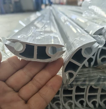PVC Rapid Rolling Door Aluminum Windproof Bar - Extruded Alloy Bottom Beam & Frame Components