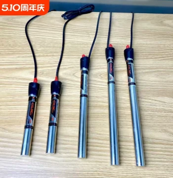 Heating Rod, Aquarium Automatic Thermostat Heater, Small Turtle Warmer, Stainless Steel Tank Variable Frequency