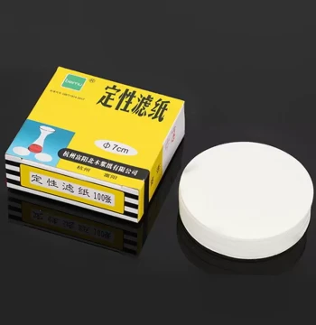 Qualitative Filter Paper: Medium, Fast, and Slow Speed Quantitative Filter Papers in 9cm, 11cm, 12.5cm, 15cm, 18cm Sizes