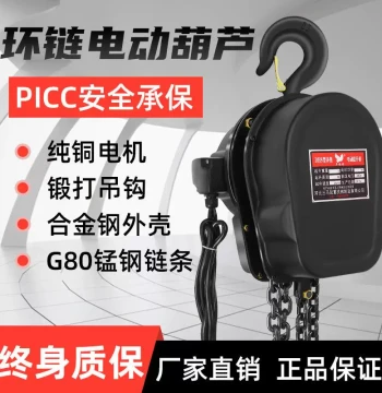 Chain Electric Hoist 220V Chain Block Lifter 380V Home Crane 1/2/5/10 Ton Electric Hoist