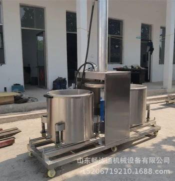 Commercial Grape Press with Hydraulic Jack for Wine Lees, Soy Products, and Food Juice Extraction