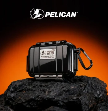 PELICAN 1010 Waterproof Case for Phones and Headphones, Imported Safety Storage Box