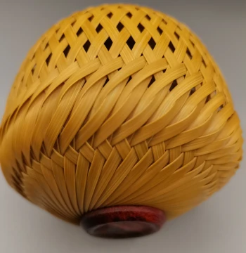 Large Extra-Tall Premium Persimmon Basket