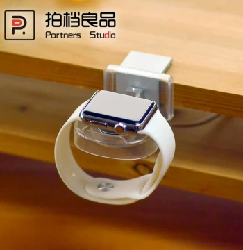 Apple Watch Desk Stand with Monitor Riser and Charging Base Organizer