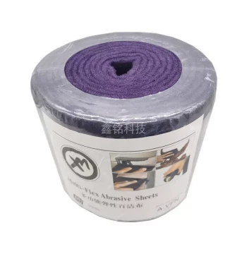 07521 Industrial Scouring Pad Roll – Purple Abrasive Cloth for Woodworking, Furniture, and Craft Polishing