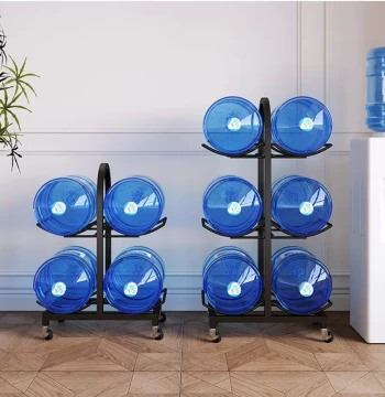 Water Bucket Stand for Various Sizes, Mineral Water Storage Rack, Office Dispenser Stand, Convenience Store Pure Water Holder