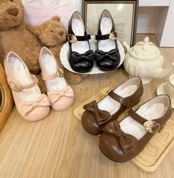 Full Payment - 'Little Mouse Cookie' Cute Sweet Lolita Low-Heel Shoes
