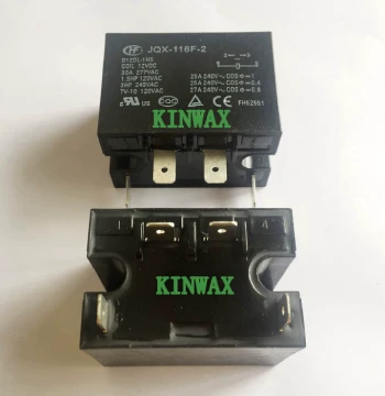 HF116F-2/024AL-1HTWC Relay Set - 1 Normally Open Contact, 25A, Flange Mount