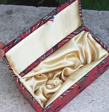 Express Delivery Chinese-Style Collectible Seal Box – Interior Dimensions 15*6*6cm, Rectangular Jewelry & Gift Packaging for Jade and Ornaments