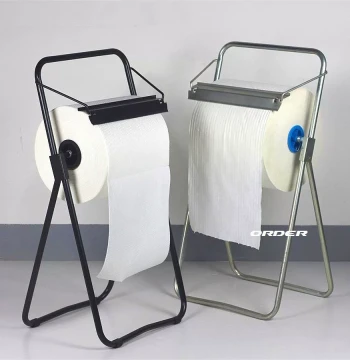 Free Shipping Industrial Large Roll Paper Holder, Lint-Free Wiping Paper Stand, Oil-Absorbing Paper Rack, Large Roll Lint-Free Paper Dispenser