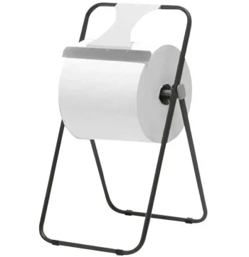 ORDER Industrial Wiping Paper Stand, Floor-Type Non-Woven Fabric Holder, Lint-Free Paper Rack for Large Rolls