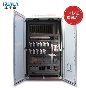 PLC Control Cabinet with VFD for Water Supply Pumps and Fans