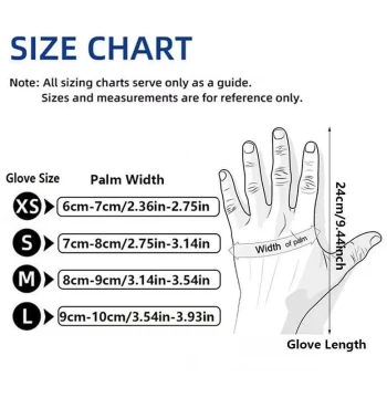 100/50/20PCS Light Pink Disposable Nitrile Gloves Waterproof