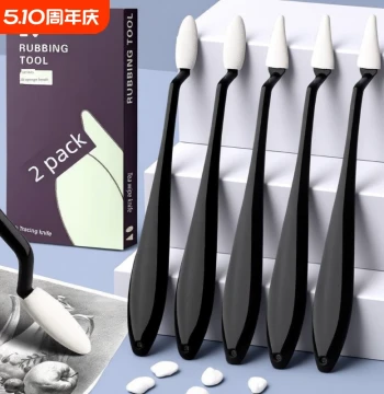 Sketch Blending Stump Art Student Highlight Detail Shadow Smudging Tool Set Scraper Wiping Sketch Sponge