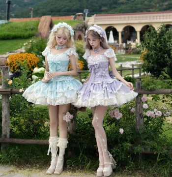 [Group 5 Final Payment] Miaoguosen Original Design #Flower Luo Dream# Elegant Ballet Style Doll Feel Dress
