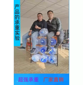 Multi-Layer Water Bucket Rack Large Mineral Water Storage Shelf Office Water Dispenser Stand