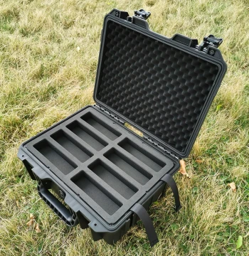 Binsen Folding Knife Storage Box, EDC Carry Case for Pocket Knives, Butterfly Knives, Swiss Army Knives, and Automatic Knives