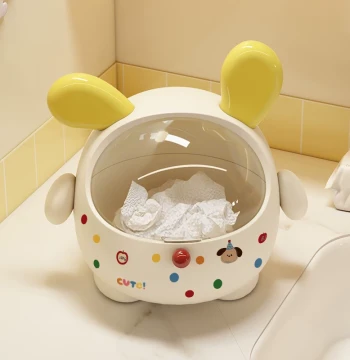 Face Towel Storage Box Large Size Reusable Cotton