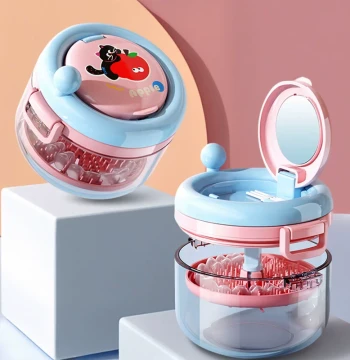 Invisible Aligner Case - Compact Breathable Storage Box for Orthodontic Retainers and Dentures