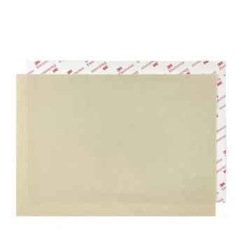 Japanese Mold Back-Adhesive Polishing Cloth, Removes Grain Marks for Mirror Finish, Yellow Buffing Cloth for Metal Jewelry