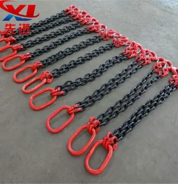 Shandong Factory Direct Various Models of Chain Slings, Complete Hooked Chain Lifting Rigging Sets