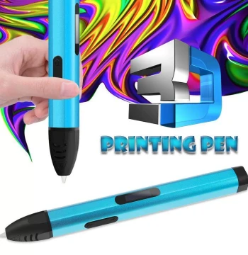 Premium 3D Printing Pen with Low-Temperature Adjustable Settings (5 Levels), Includes Base, 3D Stereoscopic Drawing Pen, Graffiti Pen by Hongyan CNC