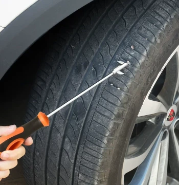 Car Tire Stone Removal Hook Tool - Multi-Function Portable Stone Picker for Tire Repair