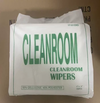 Lint-Free Industrial Wiping Paper 9-inch 0609 - Oil & Water Absorbent Non-Woven Fabric for Labs and Auto Detailing