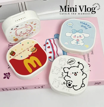 Compact Portable Sealed Storage Case for Invisible Aligners and Retainers