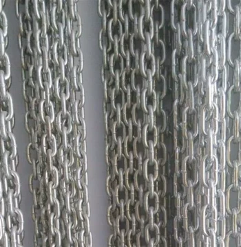 New Short Middle Iron Ring 2-k32 Long Zinc Chain, Lift Guardrail Plated A Industrial Parts Imperial Iron Chain