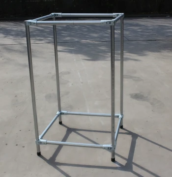 Galvanized Steel Pipe Clothing Rack with Iron Art Design, Multi-Tier Floor-Standing Rolling Shelf, Single or Double Rod Customizable Display Stand