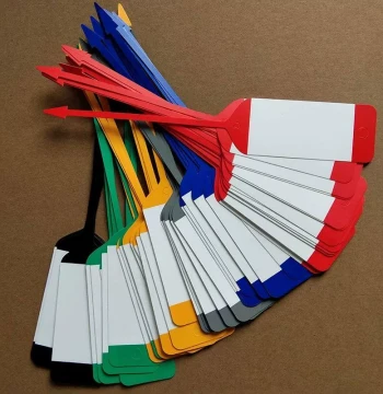 500pcs Car Key Paper Hang Tags Blank Waterproof Writable Lab