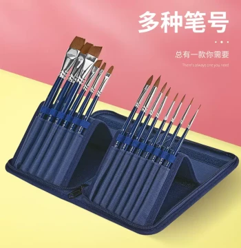 Anka Bella Children's Face Painting Brush Set, Nylon Brushes for Face Art