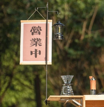 Portable Foldable Light Stand for Night Market Stalls and Desktop Use