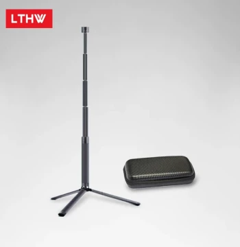 LTHW LvTeng Outdoor Lamp Stand, Camping Tray Table Tripod, Fishing Light Rack, Aluminum Alloy Extendable Foldable Portable