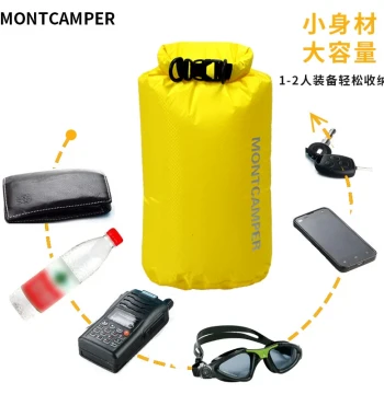Hanyue 30D Nylon Outdoor Lightweight Wear-Resistant Waterproof Bag for Swimming Gear and Clothing