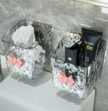 Wall-Mounted Storage Box for Disposable Face Towels