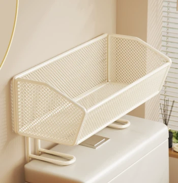 Bathroom Storage Rack, Home Bathroom Over-Toilet Floor Standing Shelf, Toilet Vanity Multi-Function Organizer