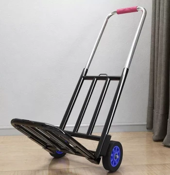 Rapid-Fold Portable Luggage Cart, Hand Truck for Home and Grocery Shopping