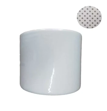White Perforated Paper 25*38 Square Printhead Wiping Paper Non-Woven Plotter Dust-Free Paper Perforated Large Roll