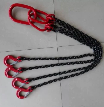 8mm G80 Lifting Chain, High-Strength Alloy Chain, Rigging Hoist Chain for Lifting Applications