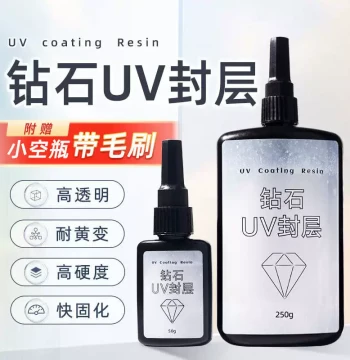 Ransheng UV Resin UV Resin Phone Case DIY Gem Ear Cuff Sealing Handmade Quicksand Sealing UV Crystal Resin
