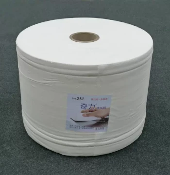 Qili Industrial Wiping Paper Large Roll 282-30, Lint-Free Oil Absorbent Roll, Solvent Wipe Cloth Double Layer