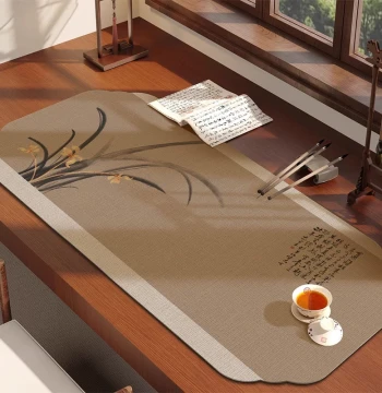 New Chinese-Style Specialized Calligraphy Felt Mat National Style Ancient Desktop Professional Felt Cloth for Brush Writing Practice