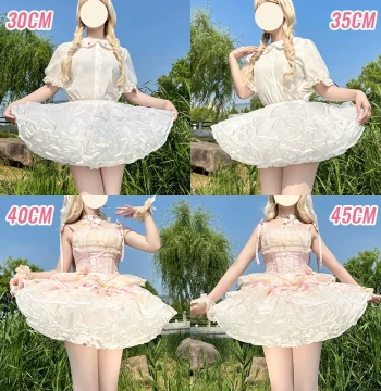 Four Seasons Whale Lolita Boneless Violent Petticoat - Duck-Back Dog-Short Style Flying Skirt Support