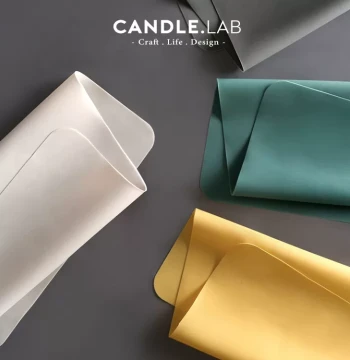 CANDLE.LAB | Morandi Color Heat-Resistant Silicone Mat for Handmade Candle Making, Size 15