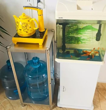 Stainless Steel Water Bucket Stand for Large Bottled Water, Water Dispenser, Purified Water, Floor-Standing Kettle, and Tea Station